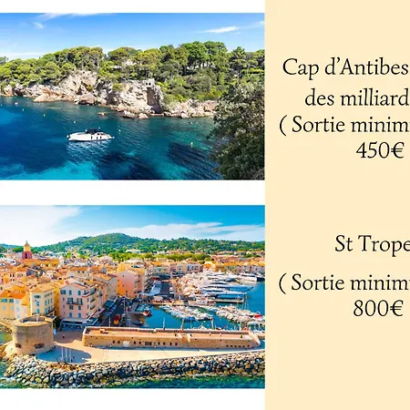 Côte D'azur Sur Un Navire De Plaisance Hotel en barco